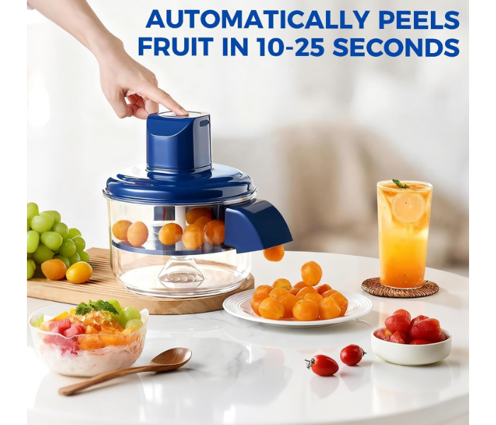 Automatic Fruit Peeler – Smart Rechargeable Electric Peeling Machine for Fruits & Vegetables, Ideal for Kitchen, Restaurant & Fruit Shops in UAE