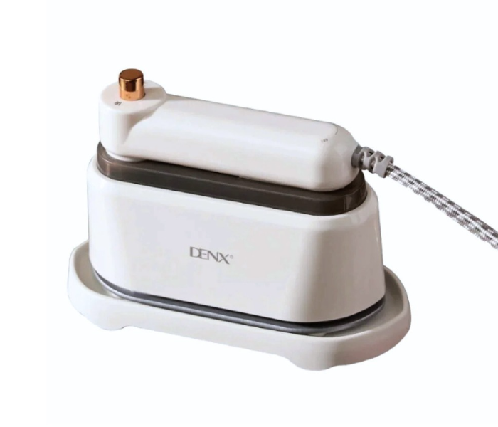 Denx Model DX3009 2-in-1 Handheld Steam & Dry Iron, 1200W Portable Mini Travel Garment Steamer for Clothes, Abayas, Home & Travel Use, 180ml Water Tank in UAE