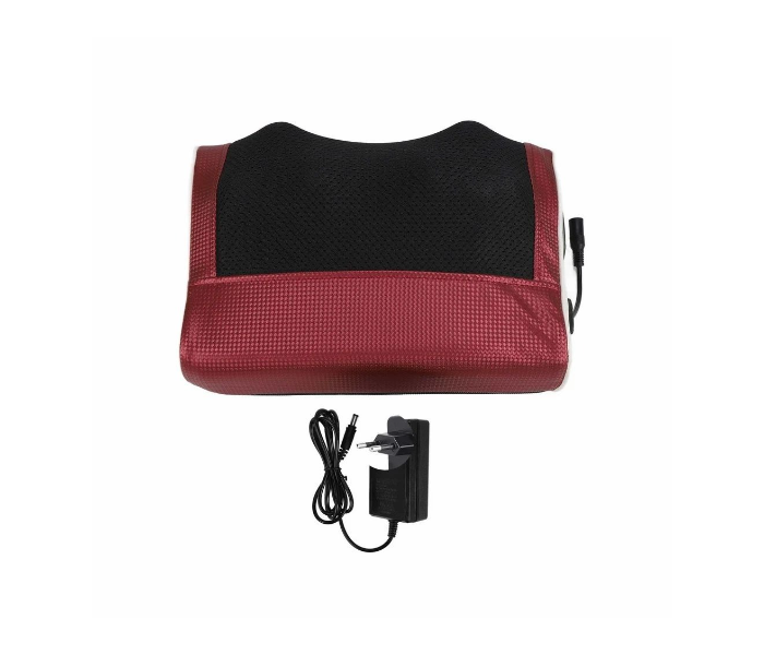 Denx Model DX3711 Massage Pillow with Heat, Deep-Kneading Neck & Back Massager for Pain Relief, Home/Car/Office Use, Portable Design, Overheat Protection in UAE
