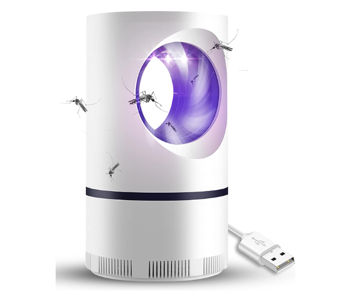 Generic-Electric Mosquito Killer Lamp USB Power Anti-mosquito Trap LED Night Light Lamp Bug Insect Killer Light Repeller in UAE