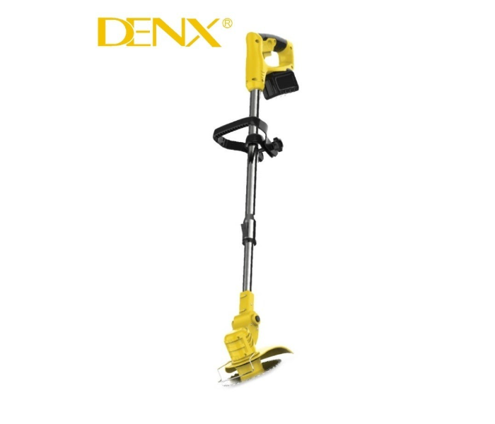 Denx Model DX3310 Cordless Electric Grass Mower, 650W Power, Rechargeable, 30-50 Min Run Time, Lightweight Garden Tool in UAE