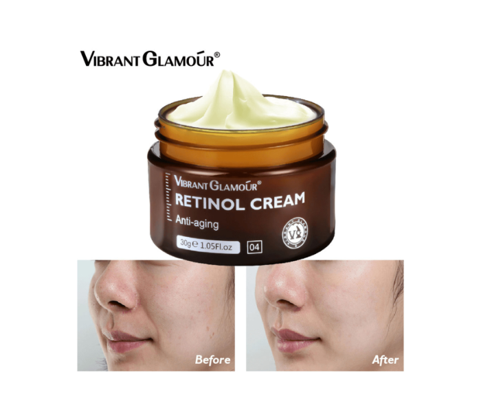 Vibrant Glamour Retinol Cream, Anti-aging Collagen Activating Face Cream, 30g in UAE