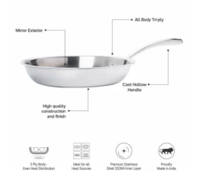 TUPPERWARE TRAYAM FRY PAN 24 CM in UAE