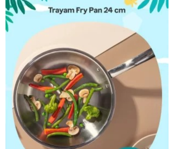 TUPPERWARE TRAYAM FRY PAN 24 CM in UAE