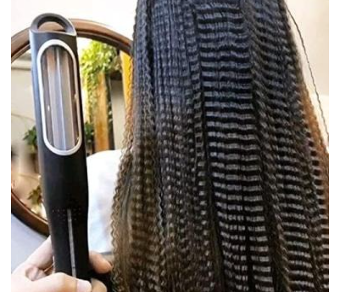 Professional Automatic Hair Waver Crimper ,Ionic Ceramic Corrugation Iron, Fluffy Hairstyle Curler with Adjustable Heat Settings, Quick Styling Tool for Home & Travel in UAE