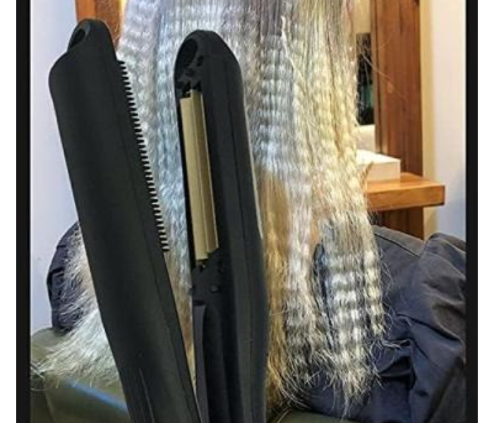 Professional Automatic Hair Waver Crimper ,Ionic Ceramic Corrugation Iron, Fluffy Hairstyle Curler with Adjustable Heat Settings, Quick Styling Tool for Home & Travel in UAE