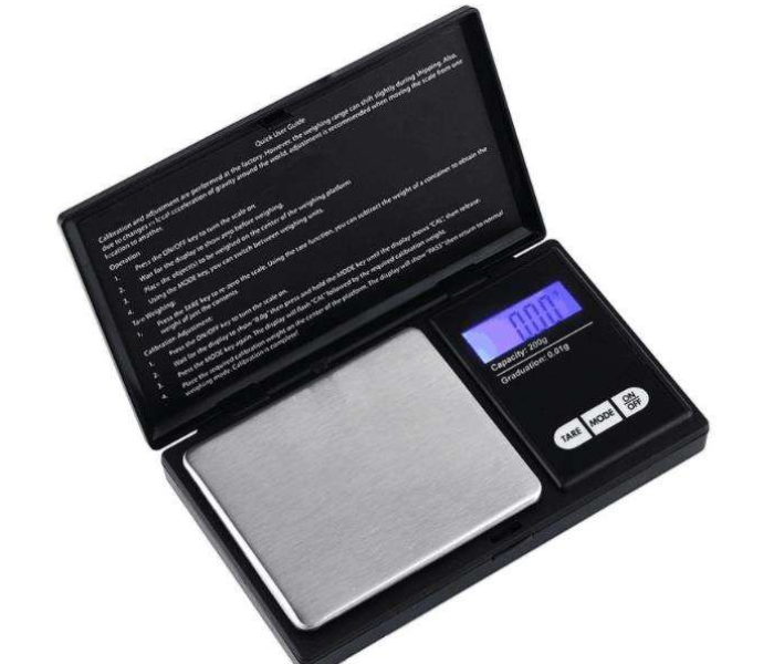 Digital Pocket Scale Professional-Mini for Jewelry & Kitchen Use | 500g Capacity, 0.1g Precision in UAE