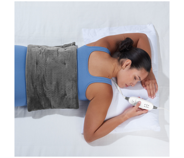 Calming Heat Electric Heating Pad with Massage | Weighted Heat Therapy Massager for Back, Neck & Body in UAE