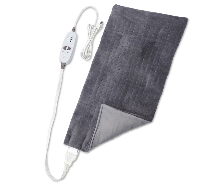 Calming Heat Electric Heating Pad with Massage | Weighted Heat Therapy Massager for Back, Neck & Body in UAE