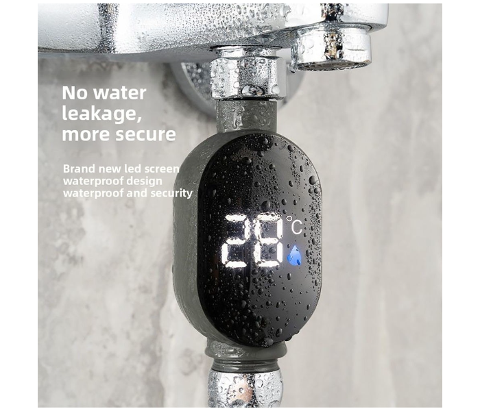 Digital LED Shower Thermometer Water Flow Powered in UAE