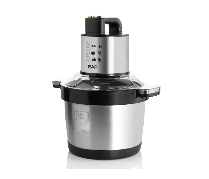 RAF R.7735 500W Multi-function Stainless Steel Food Processor 6L Capacity in UAE