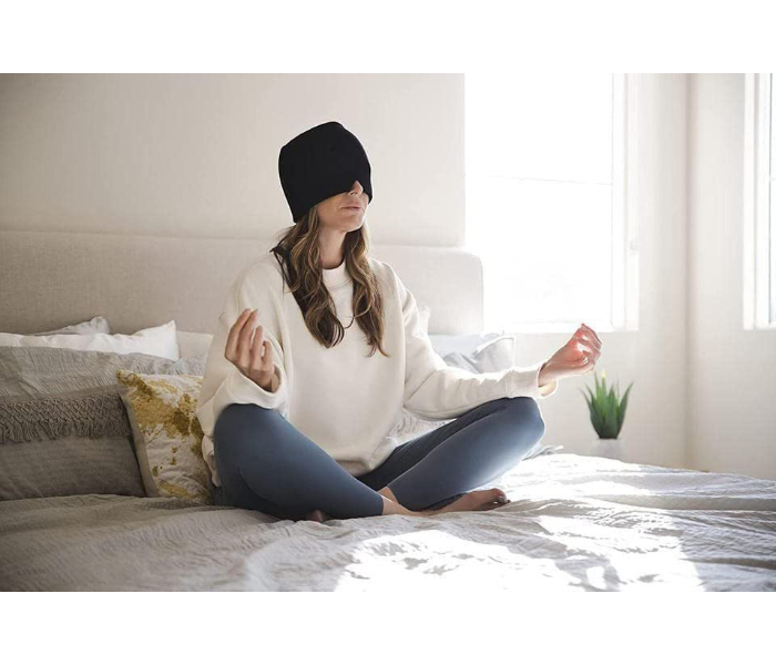 Migraine Relief Ice Hat Cooling Cap – Flexible Gel Cold Therapy Head Wrap for Headache, Sinus Pressure, Anxiety & Tension Relief in UAE