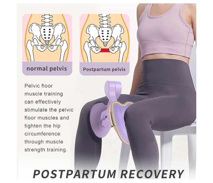 360° Rotation Adjustable Hip & Pelvis Trainer Thigh Master | Smart Pelvic Floor Exerciser Inner Thigh Training Device for Home, Gym & Fitness Workout in UAE