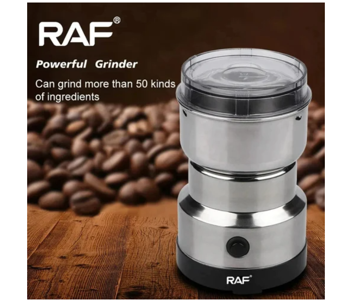 Multi-Functional Washable Electric Grinder Machine – High-Speed Coffee Bean, Chili, Matcha Tea & Corn Powder Grinding Tool with Stainless Steel Blades for Home Kitchen in UAE