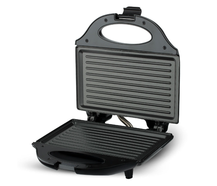  Electric Grill Sandwich Maker 750W | Non-Stick Plates | Black in UAE