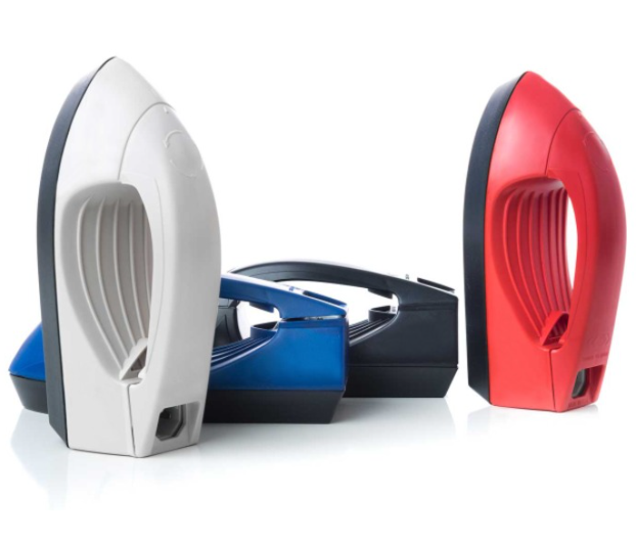  Portable Garment Steam Iron for Clothes, Versatile Handheld Travel Steamer & Wrinkle Remover for All Fabrics (Red/Blue/Black) in UAE