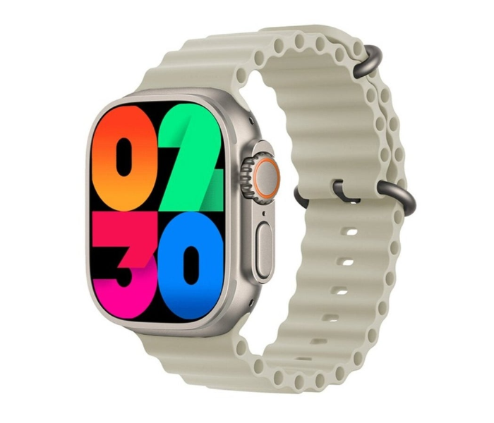WS 75 Ultra 3 Smart Watch | 49mm Full Screen Bluetooth Calling Multifunction Watch with 3+1 Strap Design - Multicolor in UAE