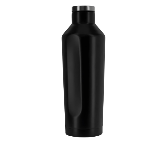 500ml Stainless Steel Thermal Flask Double Wall Vacuum Insulated Bottle for Hot & Cold Drinks Sports & Outdoor Use - Black in UAE
