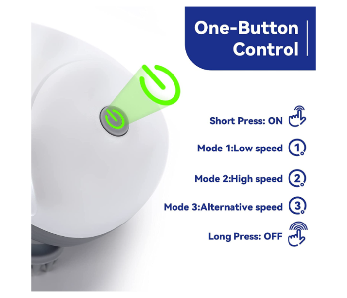 Smart Electric Scalp Massager Rechargeable | 4 Massage Heads Head & Hair Relaxation Device for Stress Relief & Blood Circulation in UAE