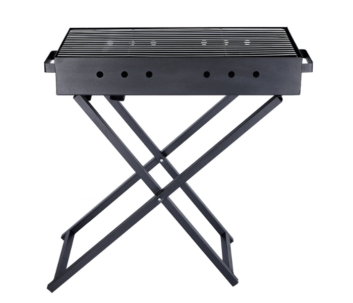 Bbq Grill With Attached Manual Air Blower - Heavy Duty, 30 X 60 Cm in UAE