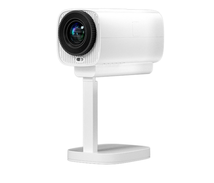 Smartbarry HT50 Smart Android Projector - Portable 4K HDR Home Cinema with 5G WiFi & Bluetooth, 360° Rotatable Design, Screen Mirroring, and Built-in Apps - Ramadan Family Entertainment Essential in UAE