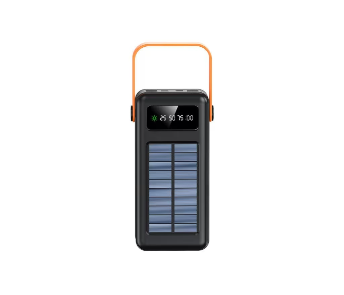 50000mAh Solar Power Bank 22.5W Fast Charging Portable Charger with LED Torch, Multi-Port Outdoor Emergency Battery Pack in UAE