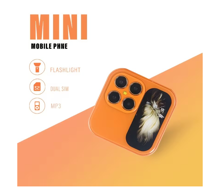 2026 17 PRO edition New Mini Flip Mobile Phone 2 SIM Card Small Display Foldable Cell Phone, Unlocked Flip Phone in UAE