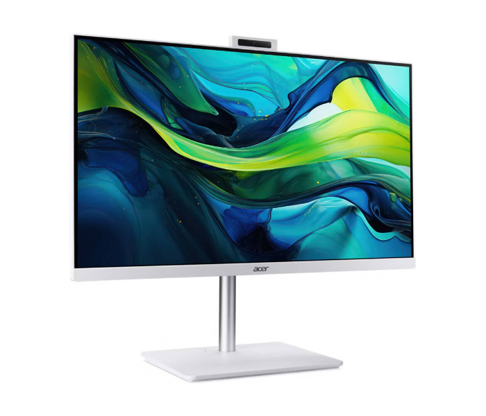 Acer Aspire C27 DQ.BNREM.001 All-In-One Desktop Computer Intel Core i7-1355U 16GB RAM 1TB SSD English-Arabic Keyboard Windows 11 - White in UAE