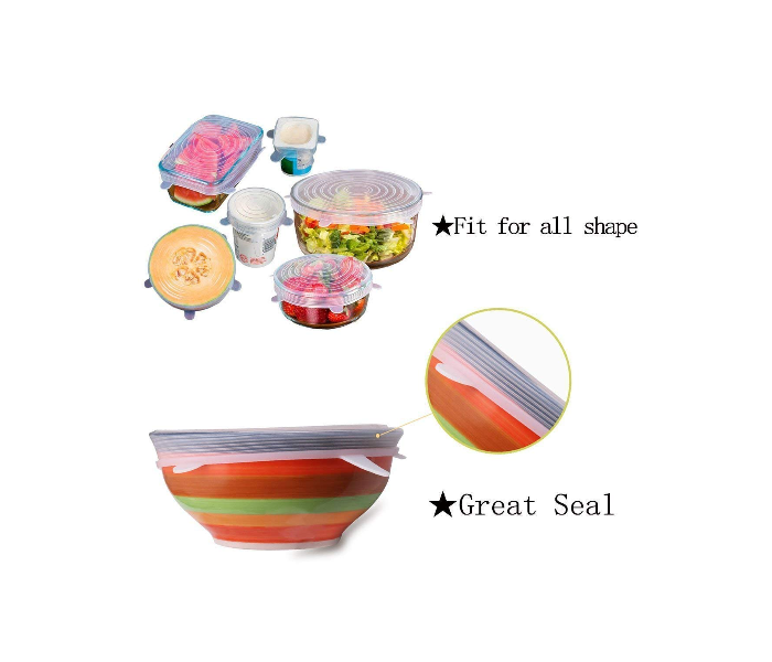 Silicone Lid Set, Silicon lids for containers, Silicon Stretchable lids, Silicone lids and Cover in UAE