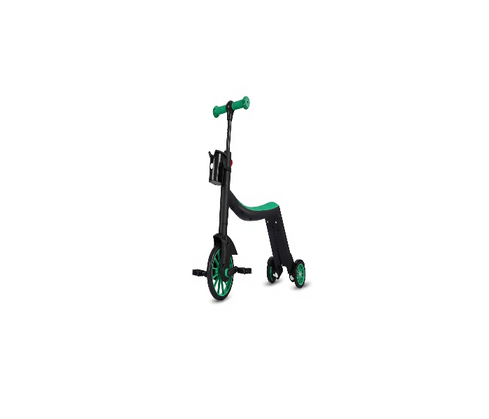 3 Wheels Kids Scooter Height Adjustable Foldable Lean to Steer Children Kick Scooters GREEN in UAE