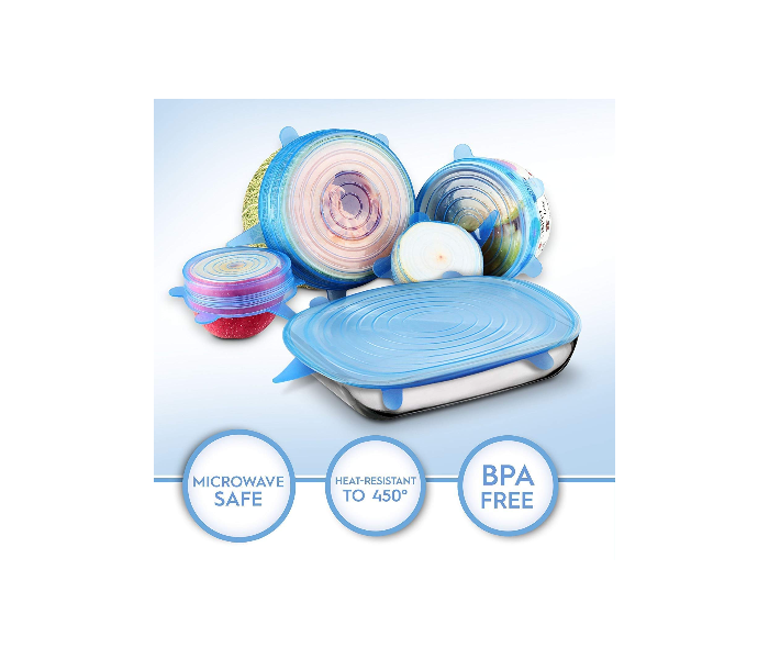 Silicone Lid Set, Silicon lids for containers, Silicon Stretchable lids, Silicone lids and Cover in UAE