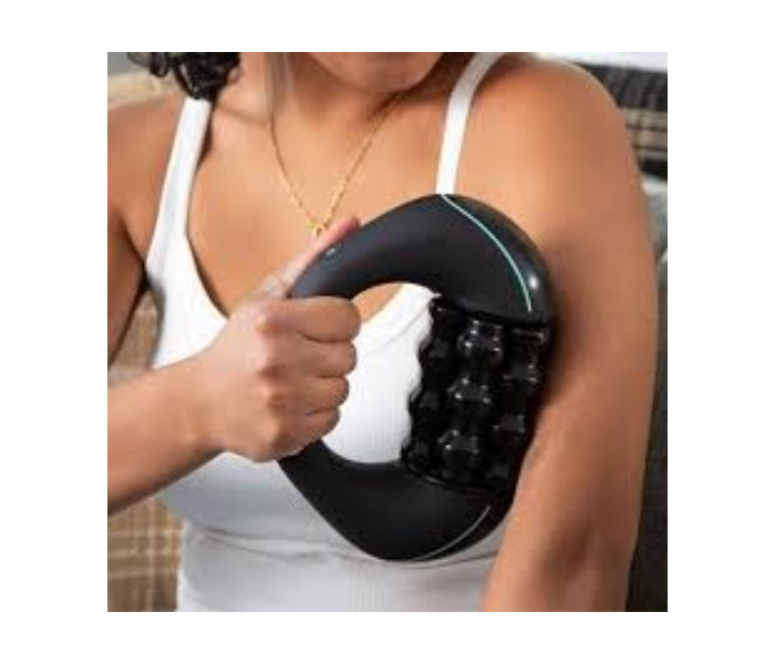 RPM Mini Powered Rolling Massager – Handheld Deep Tissue Electric Massager for Neck, Shoulder, Back & Leg Pain Relief – Cordless Body Sculpting & Muscle Recovery Tool with Ergonomic Grip Percussive Therapy, Whole Body Relief, in UAE