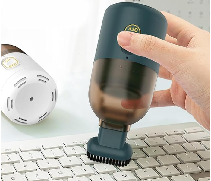 Mini Vacuum, Ergonomic Detachable Multi Purpose Keyboard Vacuum USB Easy Desktop Vacuum Cleaner for PC Laptop Desk in UAE