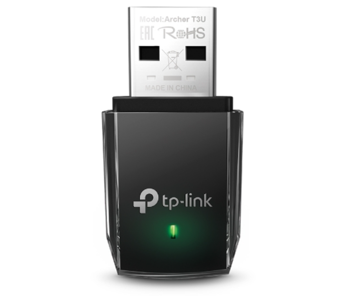 Tp-Link Dual band USB W/ls Adaptor Ac1300 Archer T3u in UAE