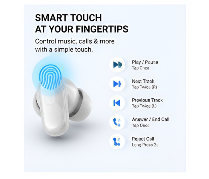 Smart barry H72 wireless earbuds in UAE