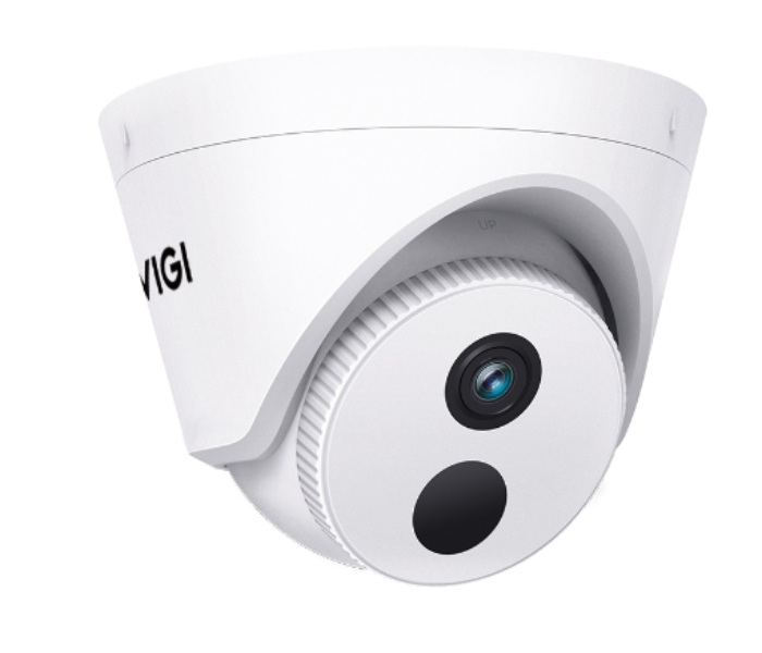 TP-Link VIGI 3MP Turret Network Camera VIGI C400HP-4 Durable Polycarbonate White High-Definition Video Clarity Intelligent Motion Detection Indoor Surveillance System in UAE