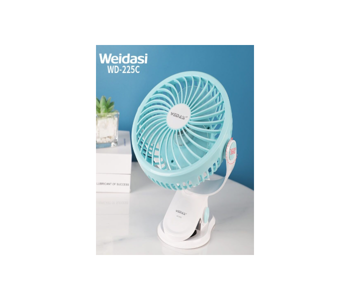 Portable Rechargeable Battery Mini Fans USB Plug In For Office Bedroom Rotating 360 Rechargeable Car Standing Small Clip Fans in UAE