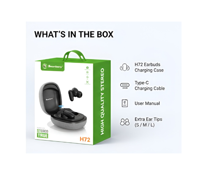 Smart barry H72 wireless earbuds in UAE