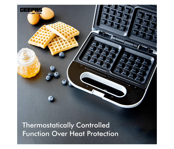 Geepas GWM676 Waffle Cake Maker Square in OMAN