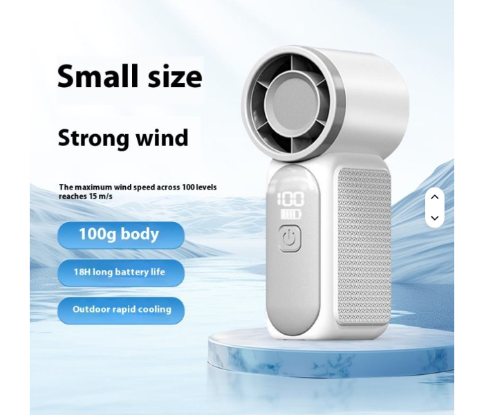 Super Mini USB Rechargeable Pocket Fan Portable Small Hand Fan in UAE