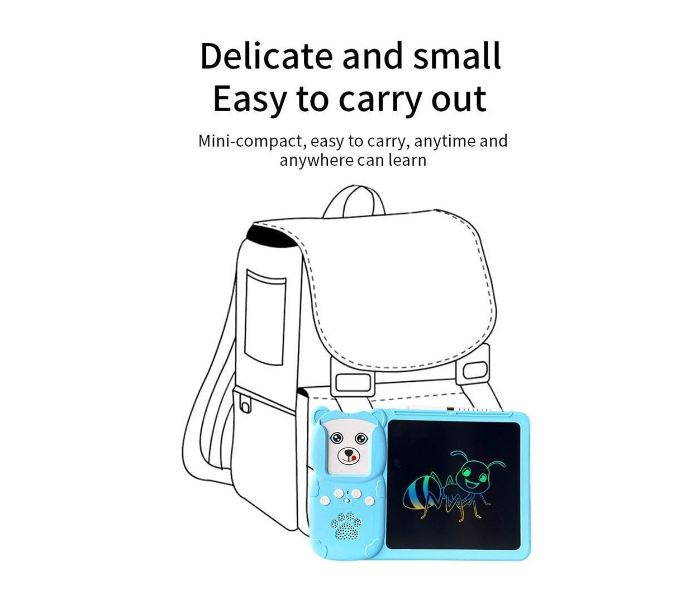 2 in 1 Talking Flash Cards with LCD Writing Tablet for Kids, 224 Words Flash Cards for Kids, Speech Therapy Autism Toys, Educational Learning Toys Gifts for 3 4 5 6 Year Old in UAE