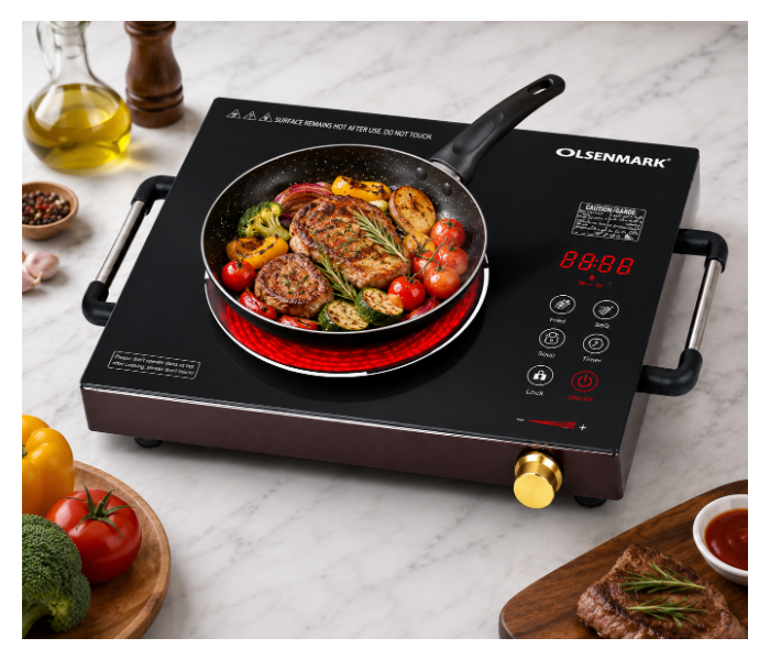 Olsenmark OMIC2279 2000W Infrared Ceramic Cooker in OMAN