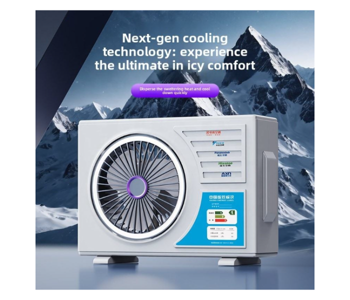 Portable Desk Fan USB Cooling Fan With Rechargable h Multi SDesk peed Control for Office and room Use in UAE