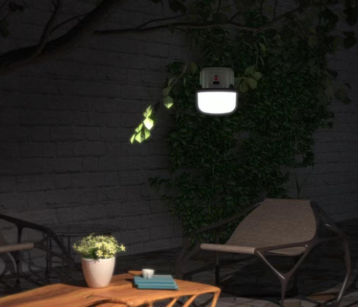 Solar Emergency Lamp 30W Double CCT 3000K 9000K Intelligent Emergency Led Bulb 3000mAh Battery Usb Rechargeable Led Bulb in UAE