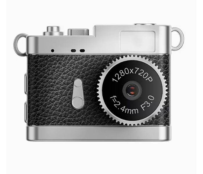 Keychain Camera Features A 0.96-Inch Screen, Is Ultra-Lightweight, And Has A Vintage Style. Making It Perfect For Photography Enthusiasts And Suitable For Everyday Use As A Digital Camera BLACK. in UAE