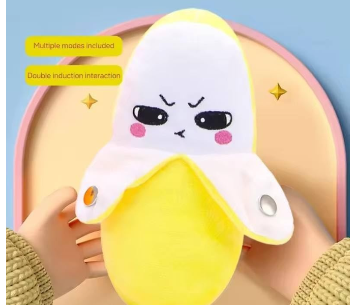 COMBO 3 Interactive Banana/carrot/stwaberry - Soft Sensory Music Plush with Sounds, Strawberry Carrot Musical Plush for Parent-Child Fun and Early Learning in UAE