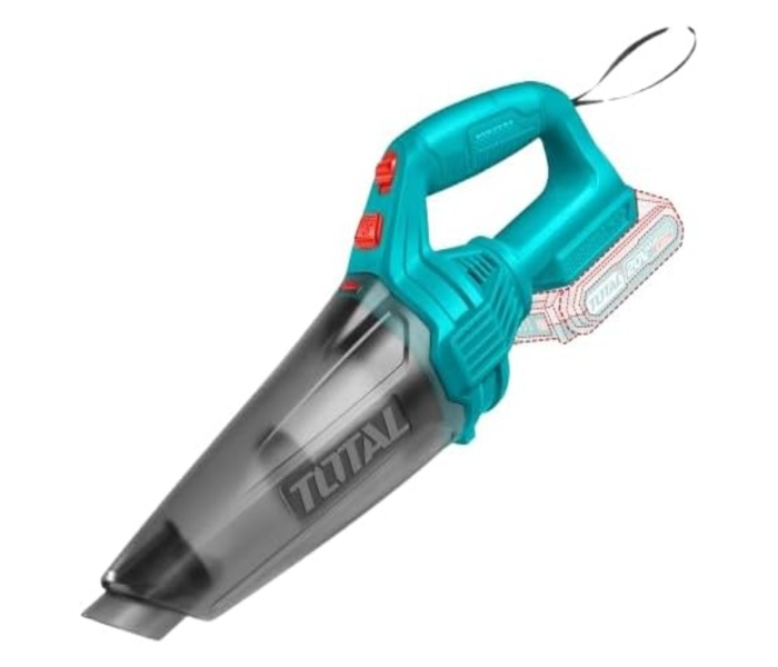 TOTAL P20S Cordless Handheld Vacuum Cleaner 20V Lithium Battery, Portable Wet & Dry Vacuum, 9kPa Powerful Suction, Rechargeable Mini Vacuum Cleaner with Brush & Crevice Nozzle in UAE
