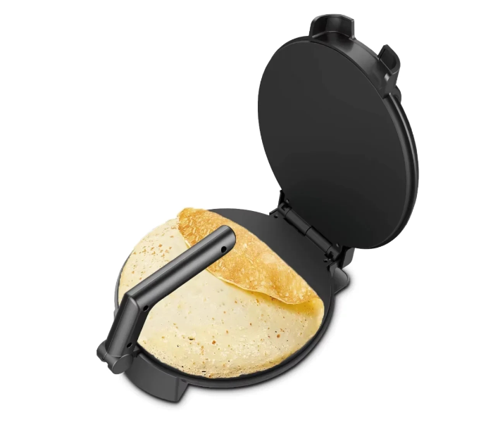 RAF 1400W Electric Roti Maker 10 inch, Double-sided Heating Chapati Maker Crepe Machine, Non-stick Coating Roti Press Tortilla Maker, Anti-scalding Handle and Indicator Lights, Adjustable Temperature R-567 in UAE