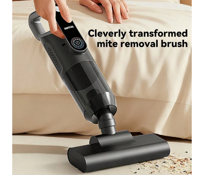Wireless Wet Dry Vacuum Cleaner Mop Combo - 14000Pa Power Suction Self-Cleaning, Low Noise, Rechargeable Vacuum Cleaner With 3 Modes & Adjustable Length, Multi-Angle Brush For Apartment Hardwood Rug, Pet Hair, Car, Black in UAE