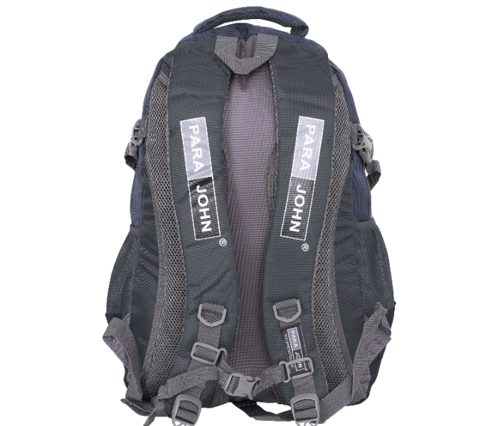 Para John PJSB6009A14 14-Inch Multi-Compartment School Backpack with Front Organizer Pocket, Side Mesh Pockets & Comfort Straps Dark Navy Blue in UAE